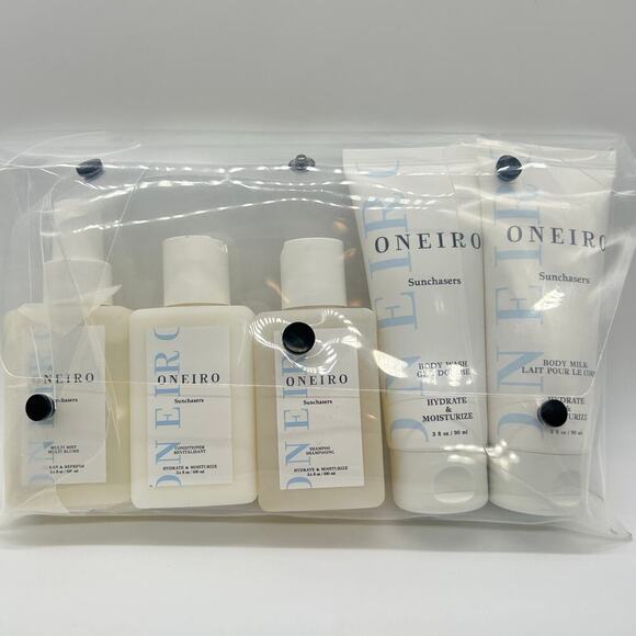 Oneiro Beauty Womens Hydrate & Moisturize Body Hair Personal Go Set‎ TSA NEW - Picture 1 of 7